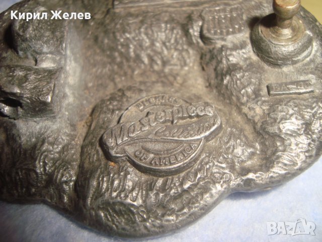 Buckles of Americа Rocklin CA MADE in USA МАРКОВА МАСИВНА ТЕЖКА ТОКА от КОЛАН САЩ Стара 31384, снимка 8 - Колекции - 38014161