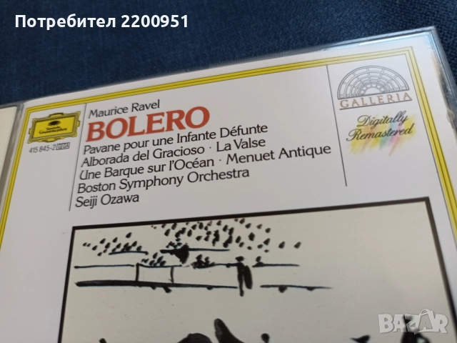 RAVEL-BOLERO, снимка 2 - CD дискове - 51746979