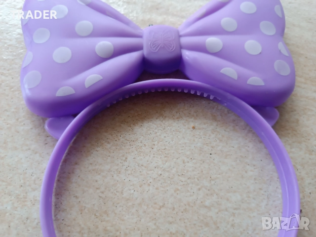 Диадема за глава Мини Маус Minnie Mouse Елза и Ана дяволски рогца Коледна , снимка 16 - Шноли, диадеми, ленти - 30611531