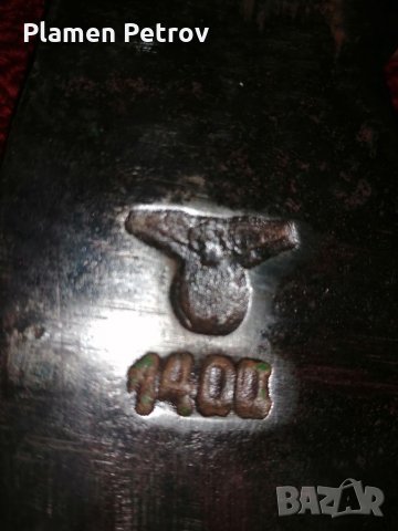 Брадва ВЕРМАХТА +ножка ВЕРМАХТА , снимка 8 - Антикварни и старинни предмети - 33679616