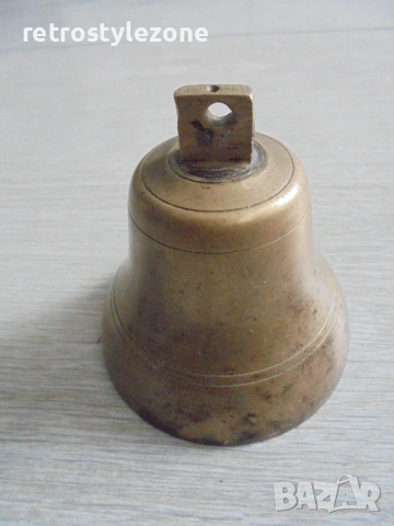 № 8489 Стара бронзова камбанка , снимка 4 - Други ценни предмети - 51638490