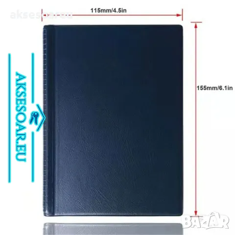 Кожен албум книга за монети 10 страници 120 джоба джобове за жетони Възпоменателни медальони значки, снимка 5 - Нумизматика и бонистика - 49271617