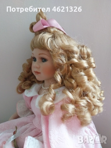 Порцеланова кукла Сузана от Alberon Collection нова, лимитирано издание, снимка 3 - Декорация за дома - 52044471