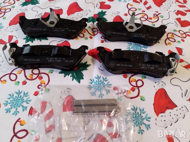 Оригинални задни накладки за Мерзедес M class W163, снимка 2 - Части - 43338996