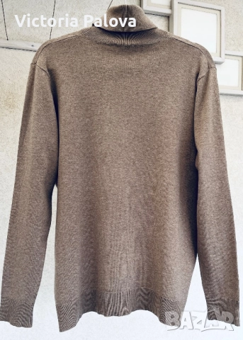 Елегантна блуза унисекс  с висока яка ( поло), снимка 6 - Блузи с дълъг ръкав и пуловери - 52190452