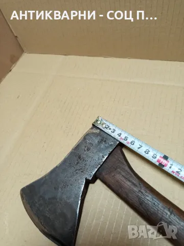 Стара Брадва Топор С Дръжка., снимка 13 - Антикварни и старинни предмети - 49509410