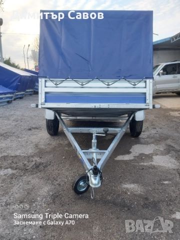 Туристическо, самосвално ремарке VESTA LIGHT 25 с брезент и шпригли Н120, снимка 9 - Ремаркета - 52165065