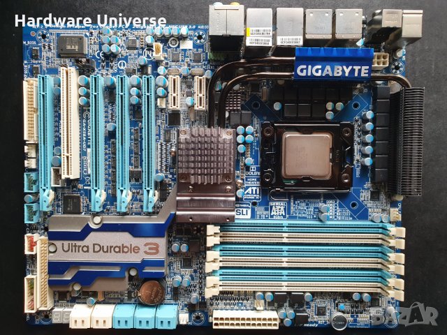 Gigabyte LGA 1366 планка, снимка 2 - Други - 33270779
