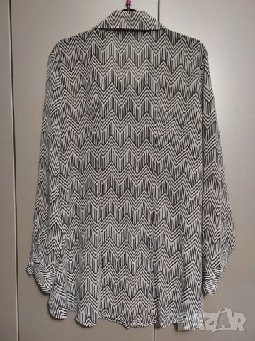Риза блуза дълъг ръкав, снимка 2 - Ризи - 34598373