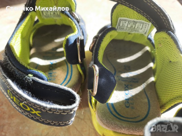 Бебешки сандали GEOX, номер 20, снимка 7 - Бебешки обувки - 37447726