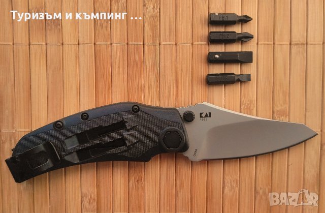  Kershaw 1925  с държач за битове / Kershaw 1319, снимка 8 - Ножове - 42829362