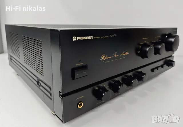 стерео Hi-Fi усилвател PIONEER A-676, снимка 3 - Ресийвъри, усилватели, смесителни пултове - 48150807