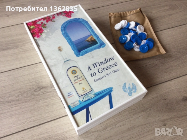 НОВА колекционерска табла за игра на Узо Пломари / Ouzo Plomari, снимка 3 - Шах и табла - 51452344