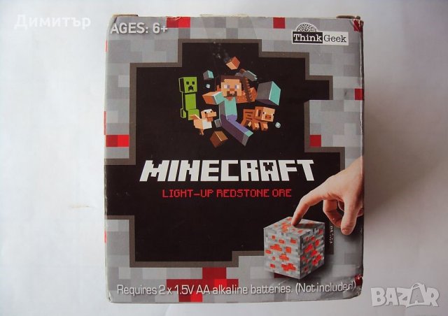 Майнкрафт лампа Minecraft играчка Маинкрафт игра нощна лампа тъч, снимка 8 - Детски нощни лампи - 32566376
