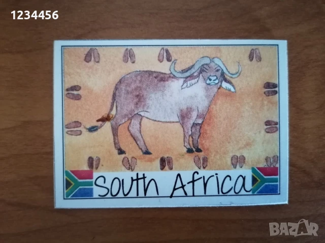 Сувенир магнитче ЮАР 7/5 см. - 4 лв.