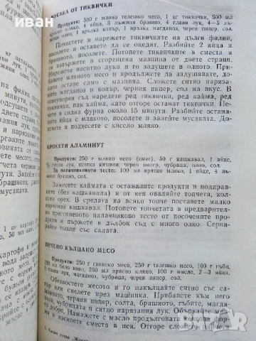 Какво готви "Жената Днес" - Н.Абаджиева,Ф.Цуракова - 1990г., снимка 5 - Енциклопедии, справочници - 52929402