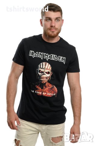 Нова тениска с дигитален печат на музикалната група IRON MAIDEN - The Book of Souls С ГРЪБ, снимка 6 - Тениски - 40410753