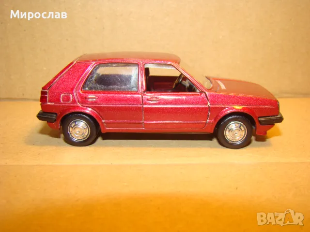 1:43 SCHABAK VW GOLF КОЛИЧКА ИГРАЧКА МОДЕЛ, снимка 3 - Колекции - 48757610