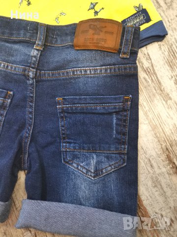 Къси дънки момче, снимка 4 - Детски къси панталони - 33100257