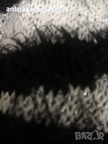 Зебров пуловер, снимка 4 - Блузи с дълъг ръкав и пуловери - 39415519