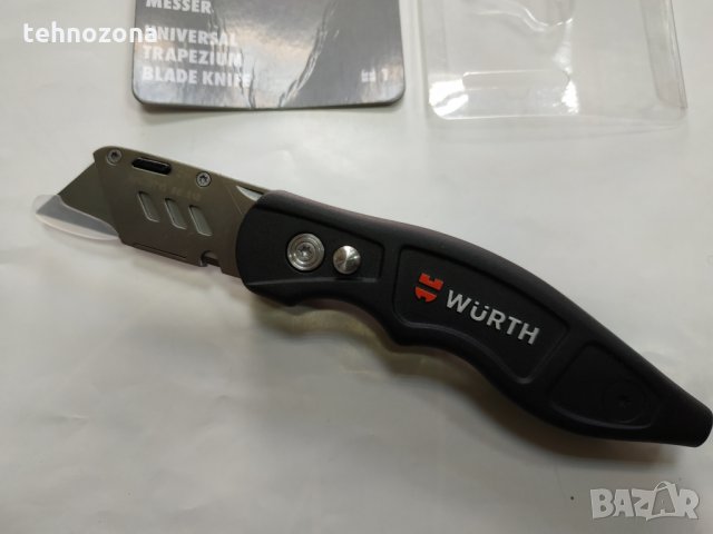 Професионален макетен нож, тип резец сгъваем Würth, снимка 3 - Други инструменти - 28045899