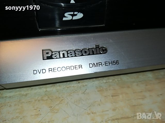 PANASONIC DMR-EH56EG-S HDD/DVD RECORDER 1208221844, снимка 6 - Плейъри, домашно кино, прожектори - 37675662