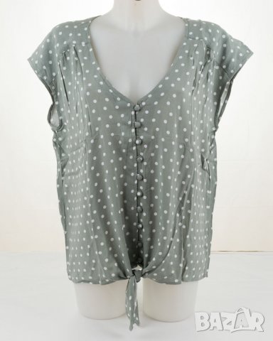 Дамска блуза на точки марка Moodo, снимка 1 - Тениски - 36790579