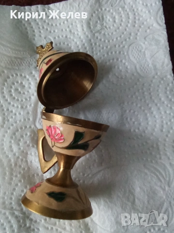 Бронзов тамянник кадилник 53797, снимка 5 - Колекции - 53503391