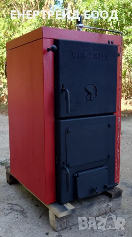Чугунен котел на твърдо гориво Виадрус/Viadrus U22 4D, 23 KW , снимка 8 - Отоплителни печки - 51319181