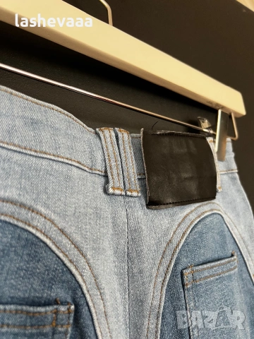 Дамски дънки тип Mugler, снимка 7 - Дънки - 53556986