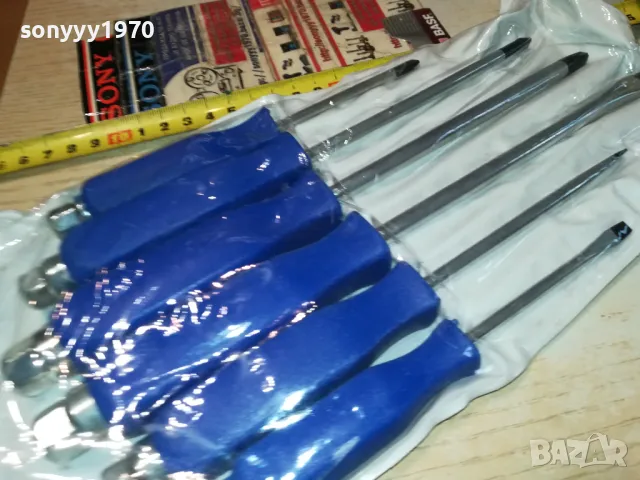 комплект от 6 ударни отвертки-захват за ключ 0404252201, снимка 12 - Отвертки - 49766785