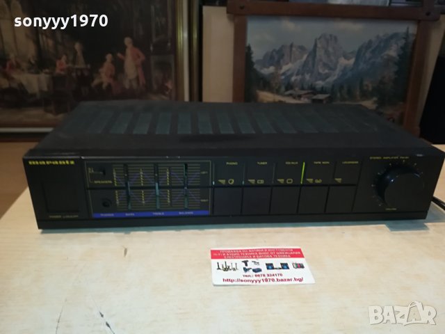 marantz pm151 made in japan-germany 1804211352, снимка 4 - Ресийвъри, усилватели, смесителни пултове - 32591932