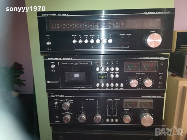 EUROPHON AMPLIFIER+DECK+TUNER 1305211336, снимка 3 - Ресийвъри, усилватели, смесителни пултове - 32862291