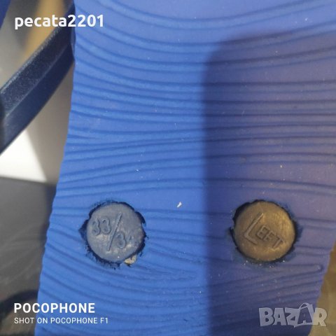 Продавам - детски чехли (джапанки) номер 33/34, снимка 7 - Детски сандали и чехли - 37578903