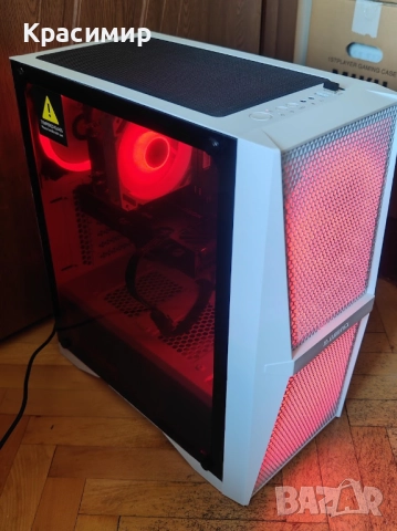 Геймърски PC Ryzen 5500, AMD Radeon SP6600XT, 32gbddr4, 1tb ssd, снимка 3 - Геймърски - 52674610