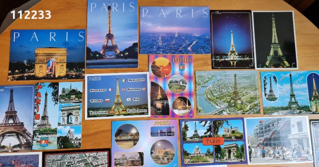 Картички Париж-Paris, снимка 2 - Колекции - 32504112