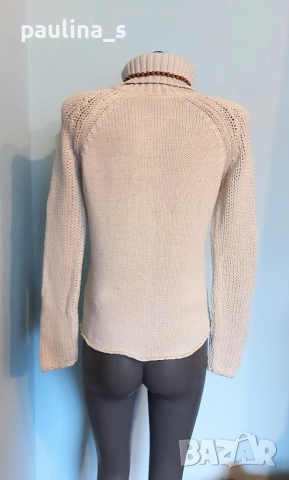 Два различни броя / Винтидж / Памучен пуловер "Zara" basic / Зара памучен пуловер , снимка 12 - Блузи с дълъг ръкав и пуловери - 27266449