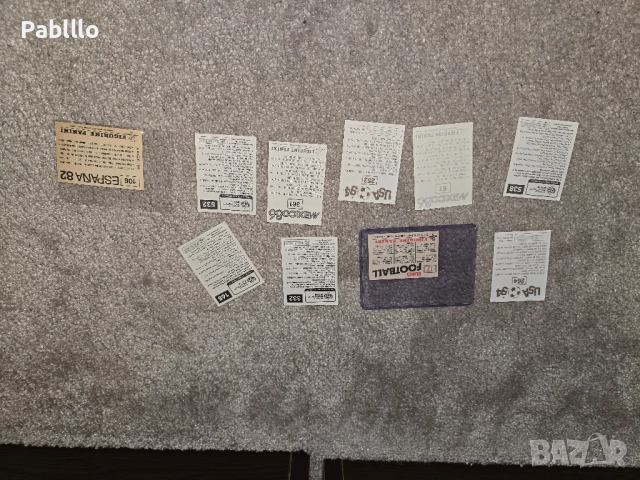 ретро футболни стикери на панини, снимка 2 - Антикварни и старинни предмети - 51840573