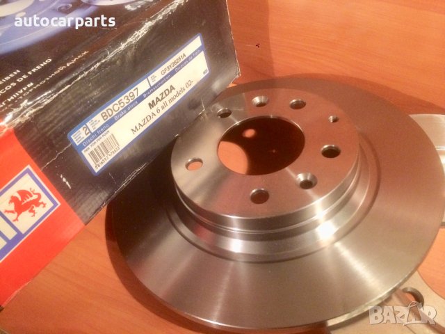 Спирачни дискове за Мазда 6, МХ-5, 323, Премъси / MAZDA 6, MX-5, 323 F, Premacy, снимка 3 - Части - 44061453