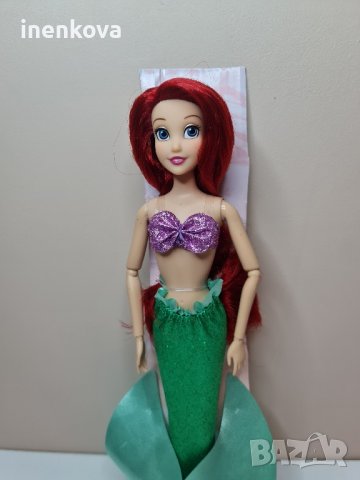 Оригинална кукла Ариел "Малката русалка"Дисни Нова, без кутия., снимка 8 - Кукли - 43718527