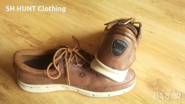 ECCO GORE-TEX YAK LEATHER Shoes размер EUR 44 естествена кожа водонепромокаеми - 1103, снимка 7 - Спортни обувки - 49993636