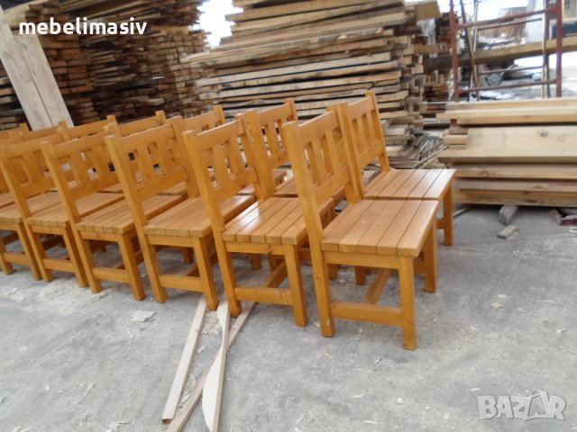 Масивни Маси и Пейки-НОВИ,НАЛИЧНИ, снимка 4 - Маси - 10456784