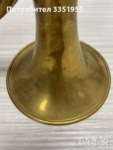 Старинен Тромпет, снимка 9 - Духови инструменти - 51716227