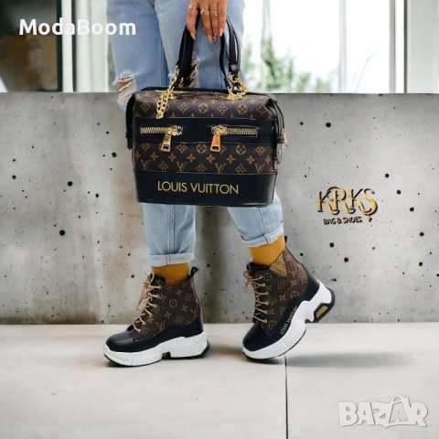 💥Louis Vuitton уникални луксозни дамски комплекти💥, снимка 9 - Маратонки - 43420503
