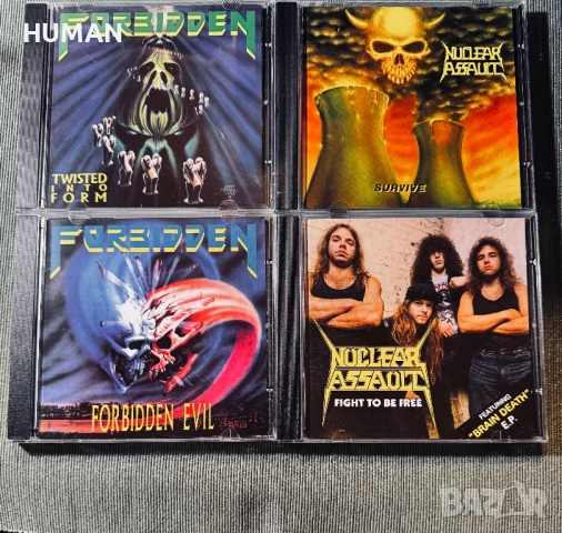 Bulldozer - Nuclear - Death - Forbidden - Exodus - Anvil, снимка 7 - CD дискове - 51870313