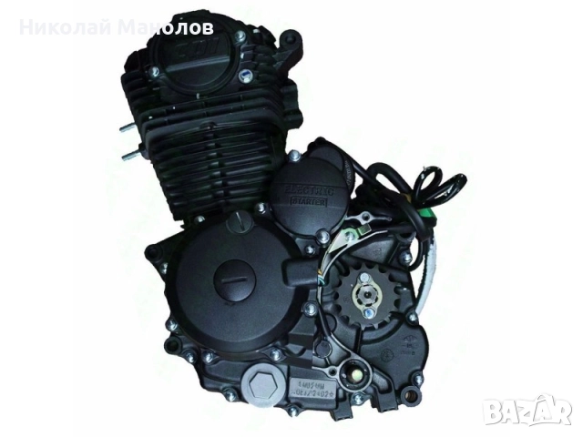 Двигател Кросов мотор 4 такта 5 скорости 250 сс