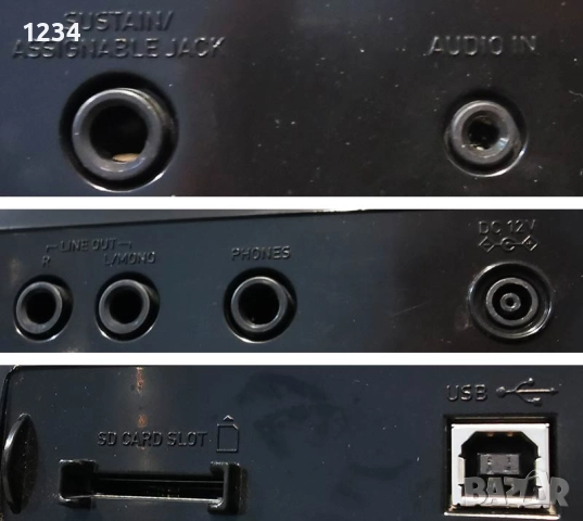 Синтезатор клавир CASIO CTK-6200 с динамична клавиатура и USB порт 5 октави, снимка 13 - Синтезатори - 52656264