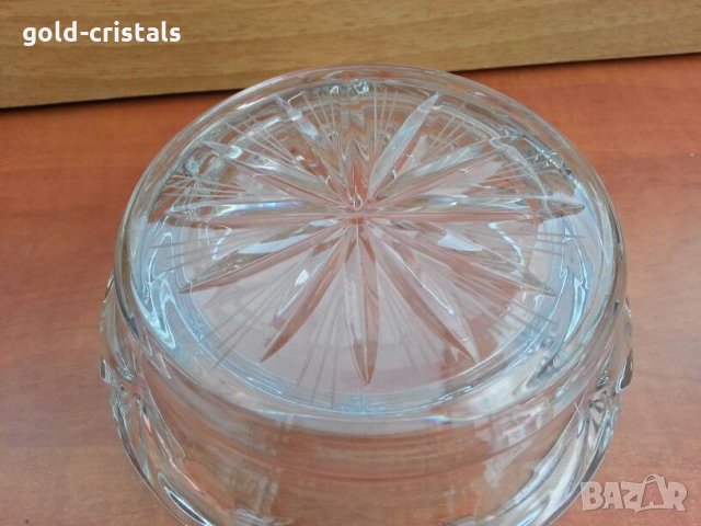 кристална купа , снимка 6 - Антикварни и старинни предмети - 27474677