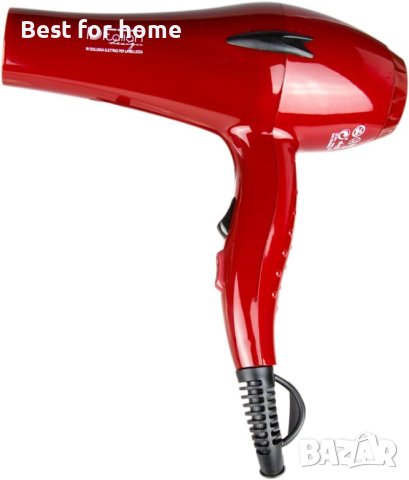Сешоар Professional IDitalian GTI 2600 червен, снимка 2 - Сешоари - 43195698