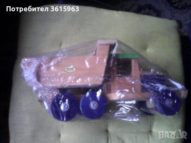 Дървен камион, снимка 4 - Коли, камиони, мотори, писти - 40714006